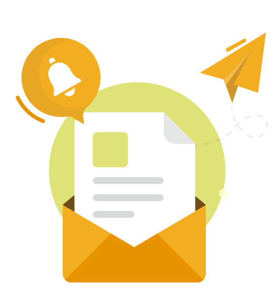 Illustration courrier